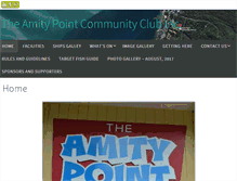 Tablet Screenshot of amitypointcc.com.au